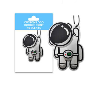 IKEDA Astronaut pattern paper car air freshener