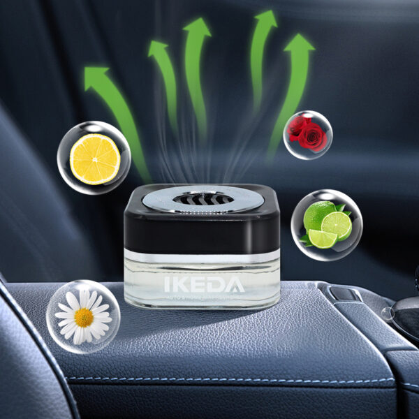 All - Natural Gel Solid Car Freshener: Pure Ingredients, Pleasant Aroma - Image 2