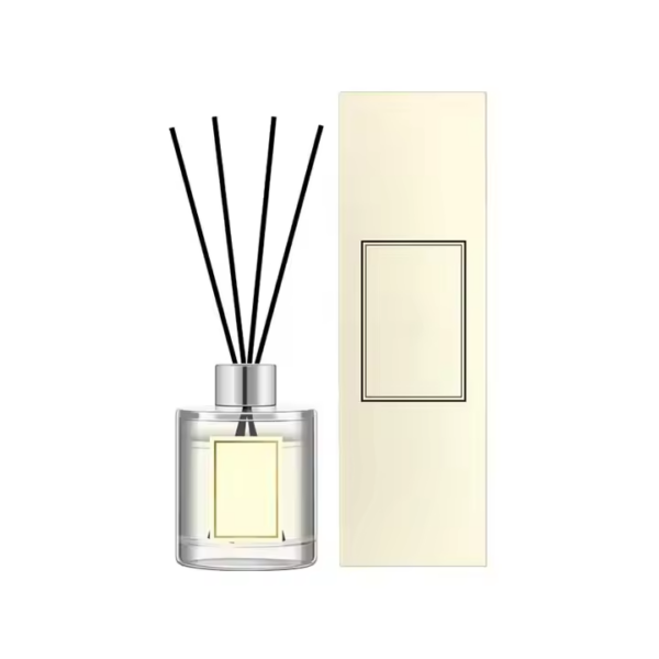 IKEDA Reed Diffuser Set Vanilla Scented Diffuser with Sticks Home Fragrance Reed Diffuser for Bathroom - Image 4