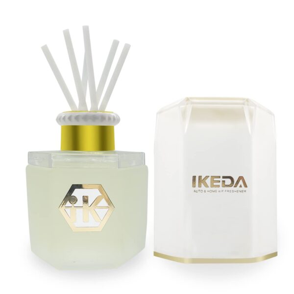 Reed Diffuser Set Clean Linen Oil Diffusers with 6 Reed Sticks,Home Fragrance Reed Diffuser for Anywhere