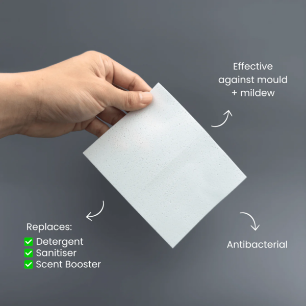 Eco Laundry Detergent Paper | Easy-to-Use, Portable, and Environmentally Safe - Image 3