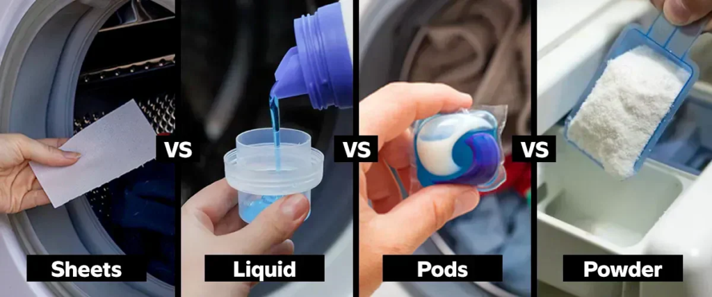 cost per wash comparison laundry pods liquid detergent