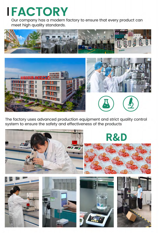 OEM laundry pod manufacturing and quality control at IKEDA factory