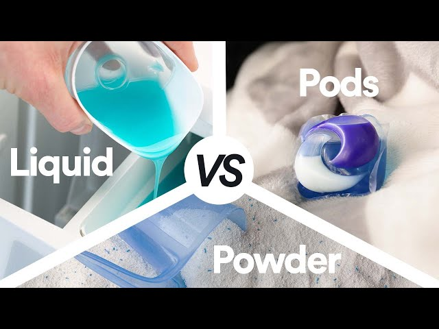 laundry pods vs liquid detergent cost and margin comparison for wholesalers