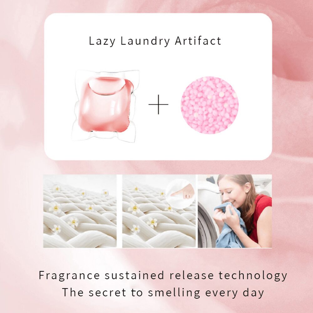long lasting fragrance laundry pods
