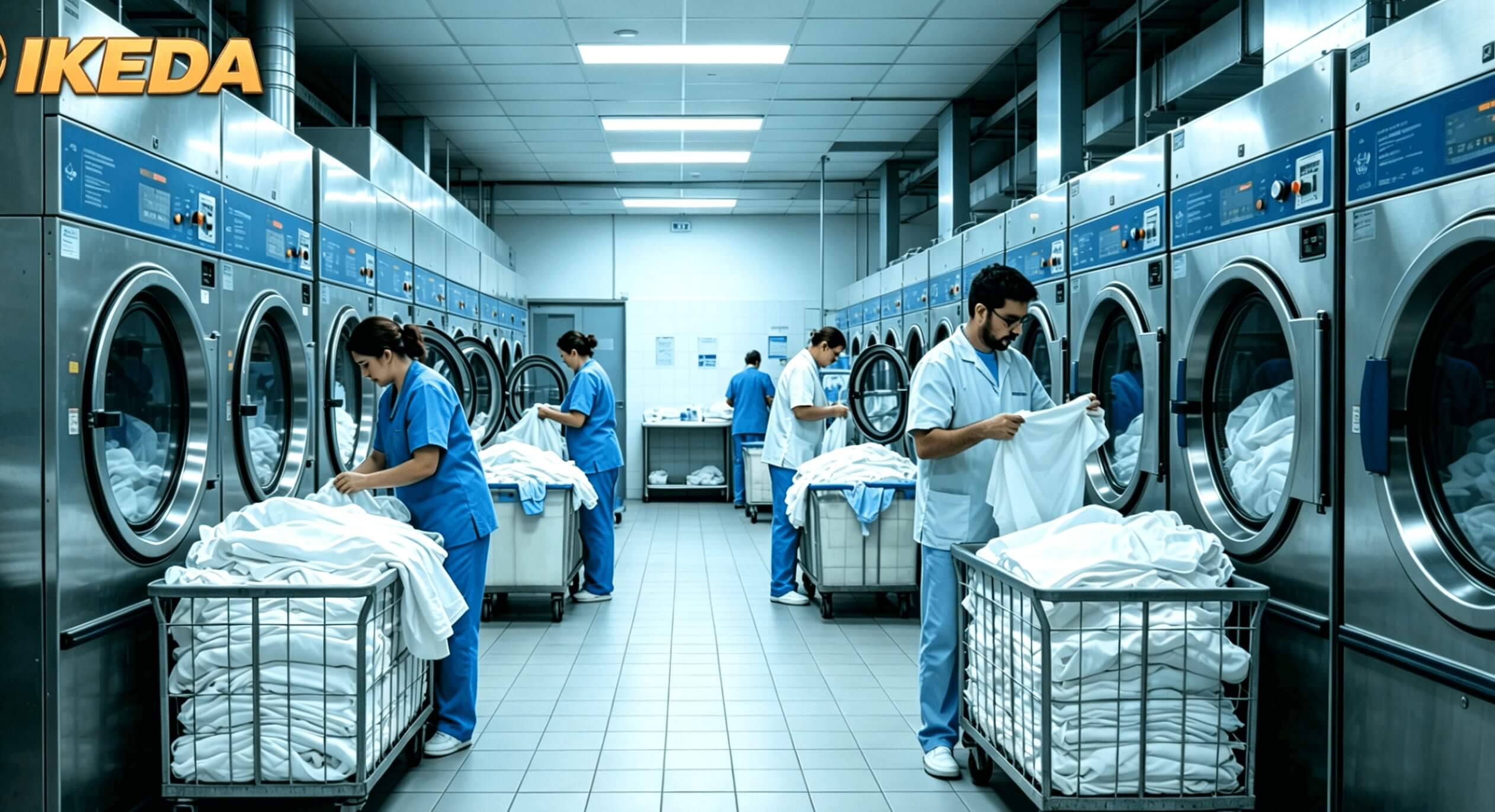 industrial laundry detergent for hospital linen washing
